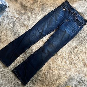 American Eagle Size 6 kick boot jeans